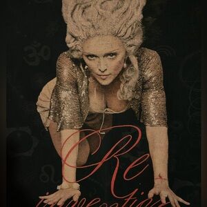 Madonna official Re-Invention tour tee